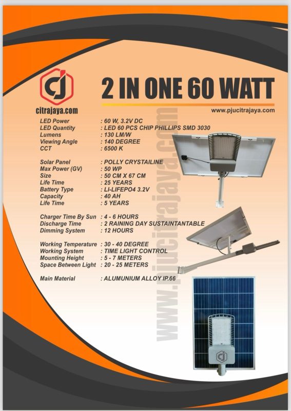 pju 2 in one 60 watt